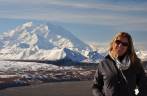 O ponto mais próximo que chegamos do Denali, ainda a 30 km de distância, no Denali National Park, no Alaska